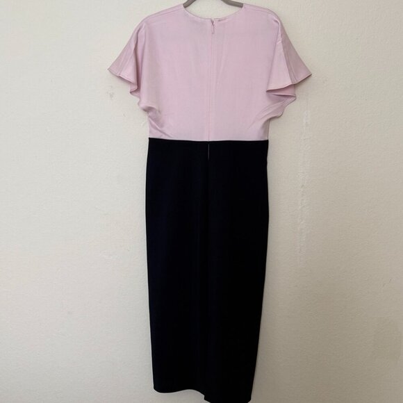 TED BAKER LONDON | NWT Ellame Sheath Wrap Bodycon Dress Size 4 (US 10-12) - Picture 7 of 16